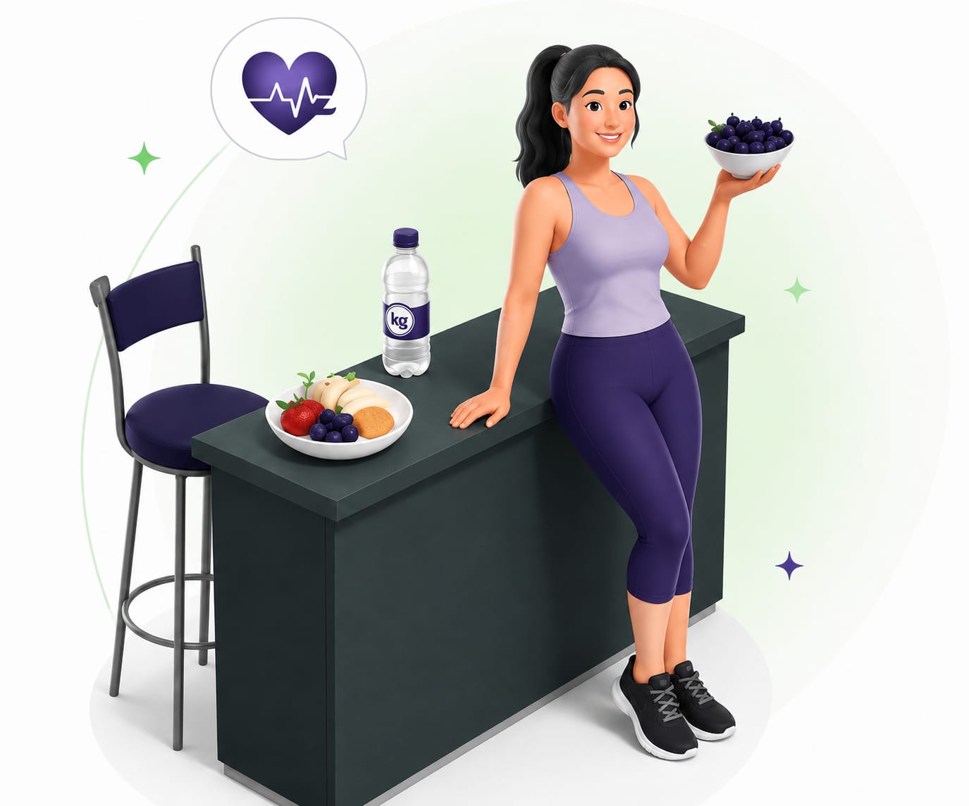 Ilustración programa de salud